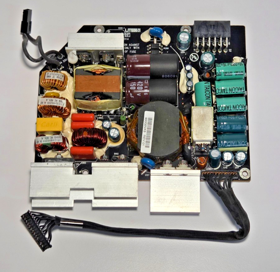 Apple iMac 24" 2008 2009 A1225 Lite On PA-3241-02A2 REV:A Power Supply Board