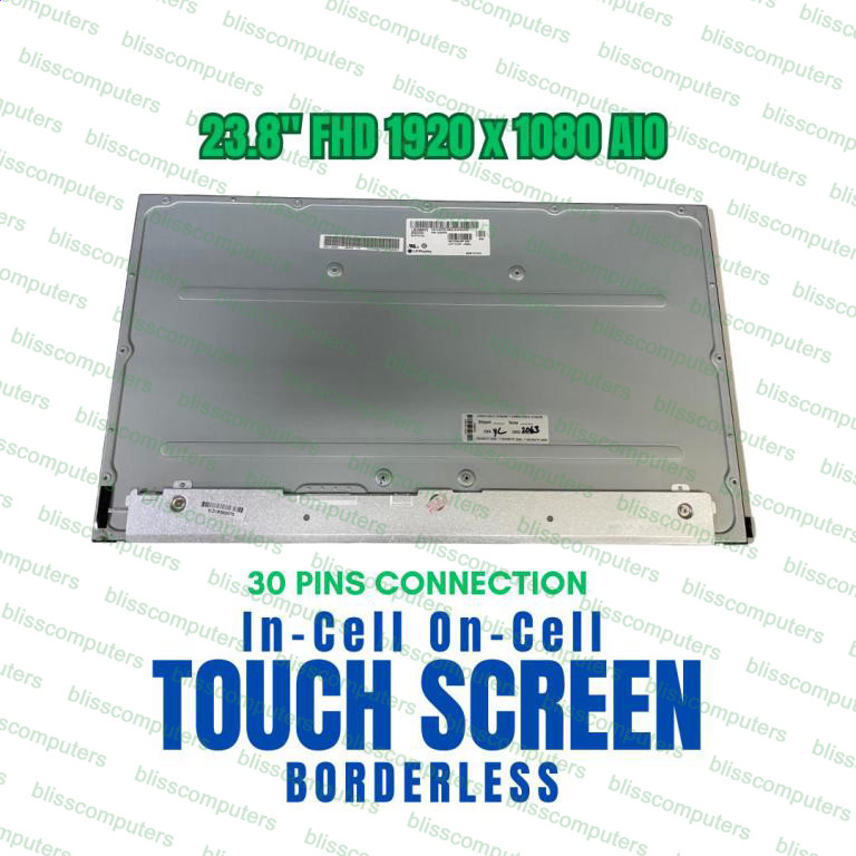 23.8" Touch LCD Screen Panel LM238WF5-SSA1 1920x1080 FHD IPS Anti-Glare LED