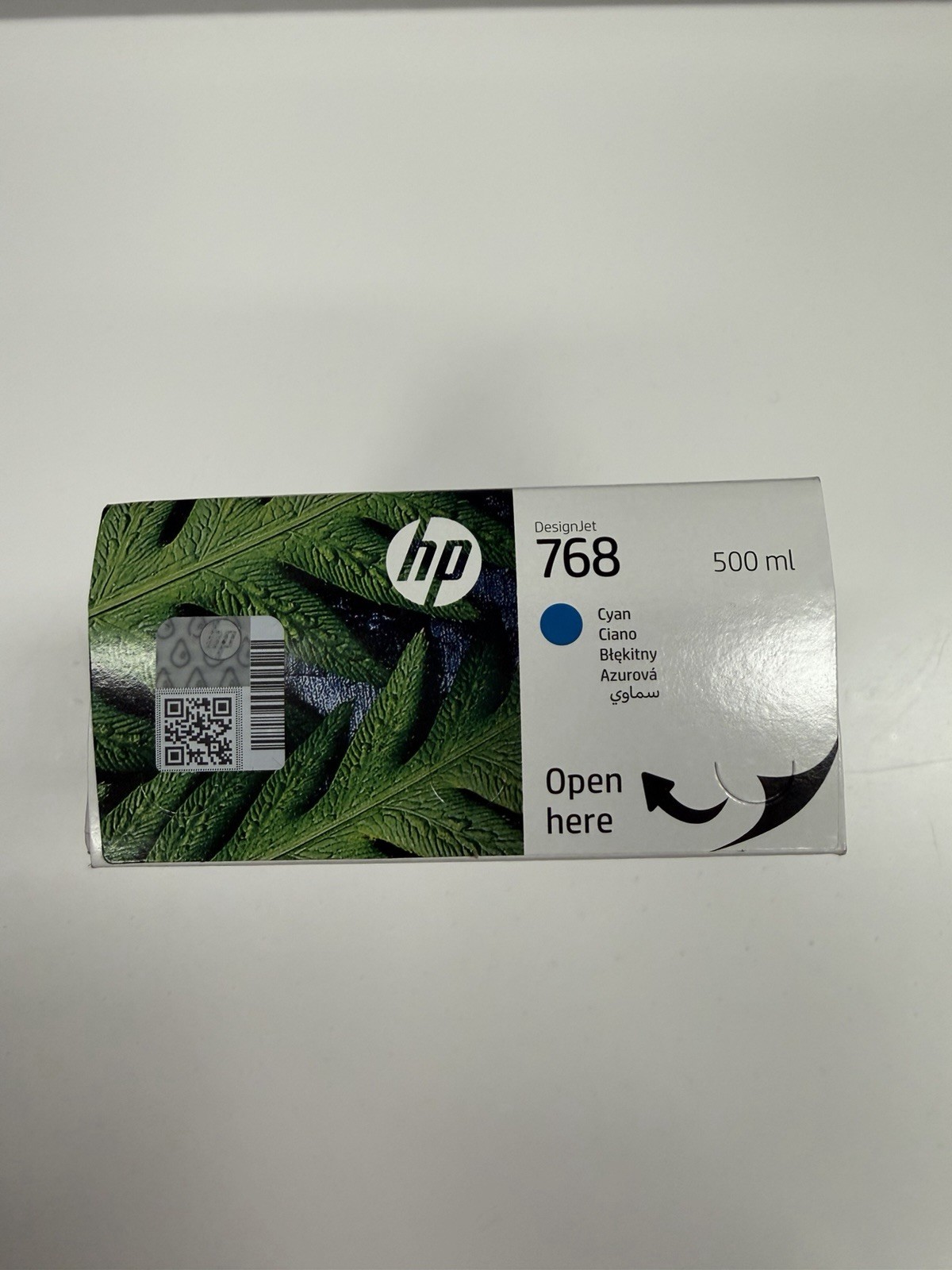 Genuine HP 768 Cyan 500ml DesignJet Ink Cartridge OEM New Sealed