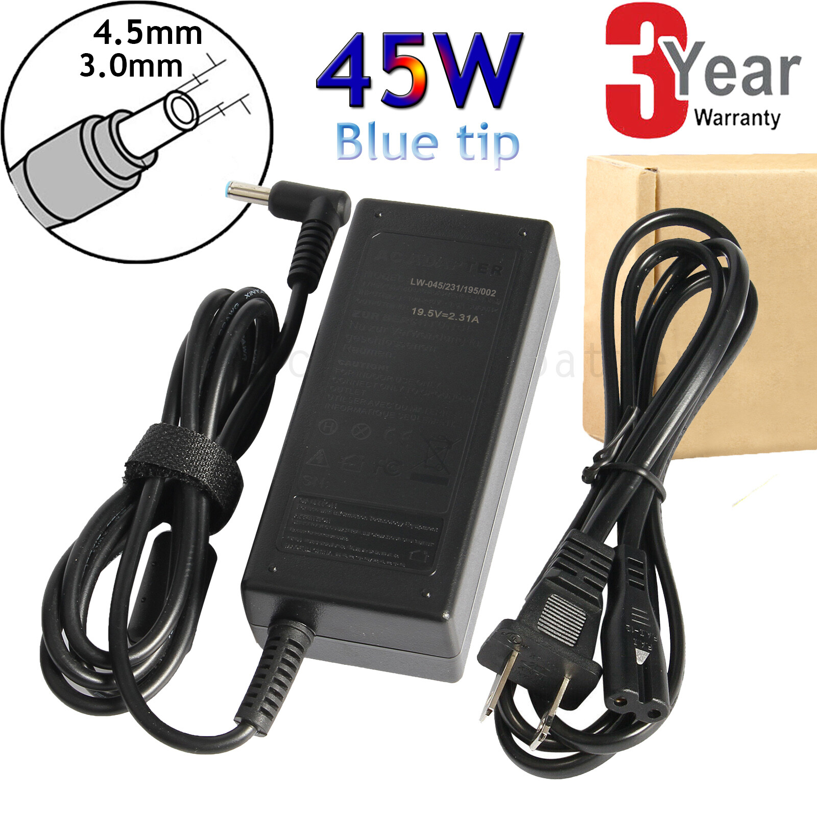 New AC Adapter Charger Power Cord For HP Pavilion 17-e033ca 17-e049wm 17-e055nr