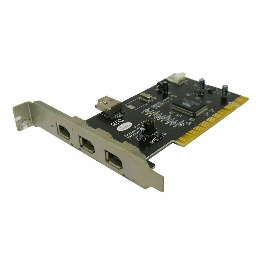 Syba SY-VIA-4FC Firewire IEEE 1394a 4 Port PCI Card UW-1394PCI-A01 ~fast ship US