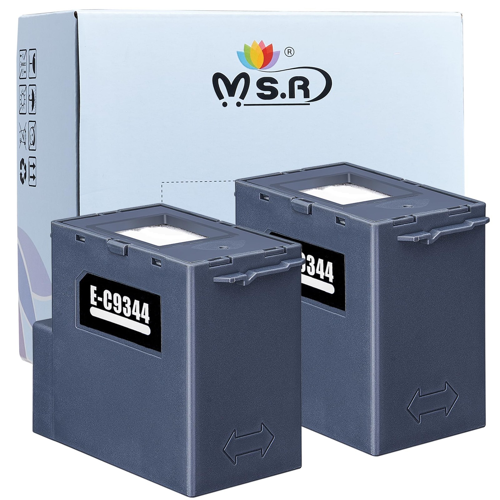 C9344 Ink Maintenance Box Replacement For ET2840 ET4810 XP3100 2 PCS
