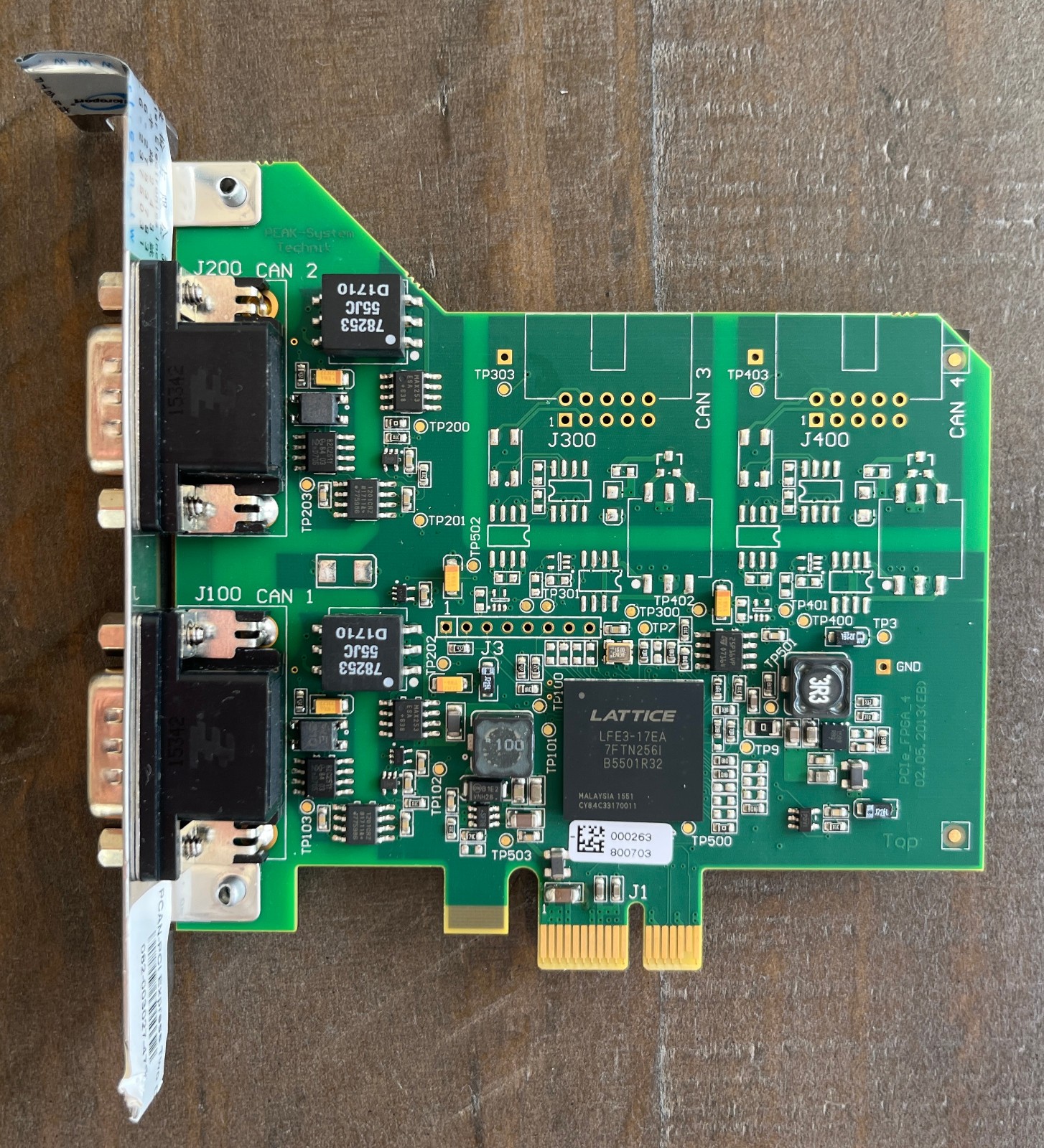 PEAK-System PCAN-PCIe IPEH-003027 2-Port CAN DB9 PCIe Expansion Card