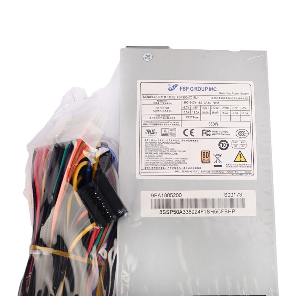 For FSP FSP350-701UJ 350W 1U ATX Industrial Computer Power Supply Fast Delivery