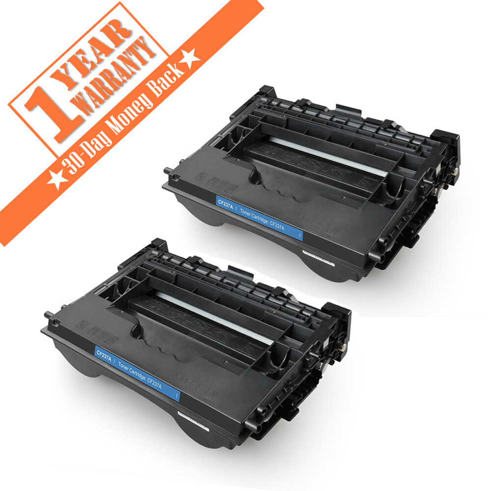 2Pk CF237A 37A Black For HP M607 M608 MFP M631 M632 Compatible Cartridge