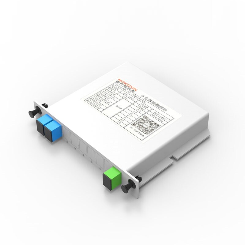 SC UPC 1x2/4/8/16/32/64 1:2 PLC Fiber optical splitter SM FTTH CATV splitter lot