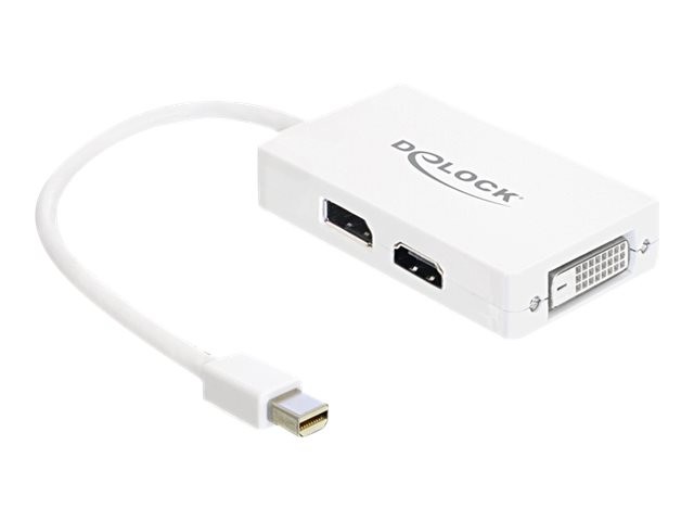 Delock Video Audio Adapter DisplayPort HDMI DVI Mini DisplayPort m 61768