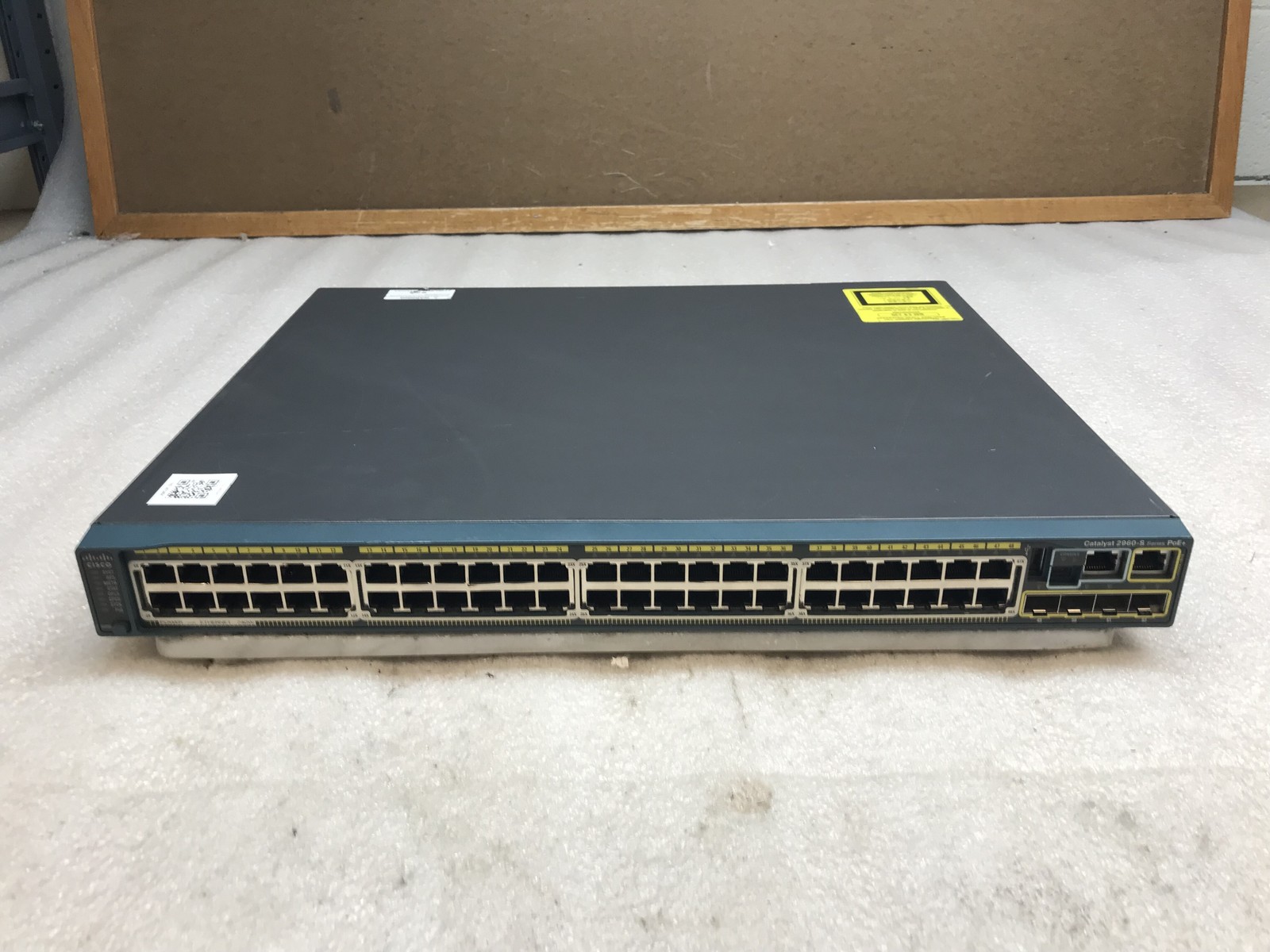 Cisco WS-C2960S-48FPS-L Catalyst 2960-S 48-Port PoE+ Network Switch