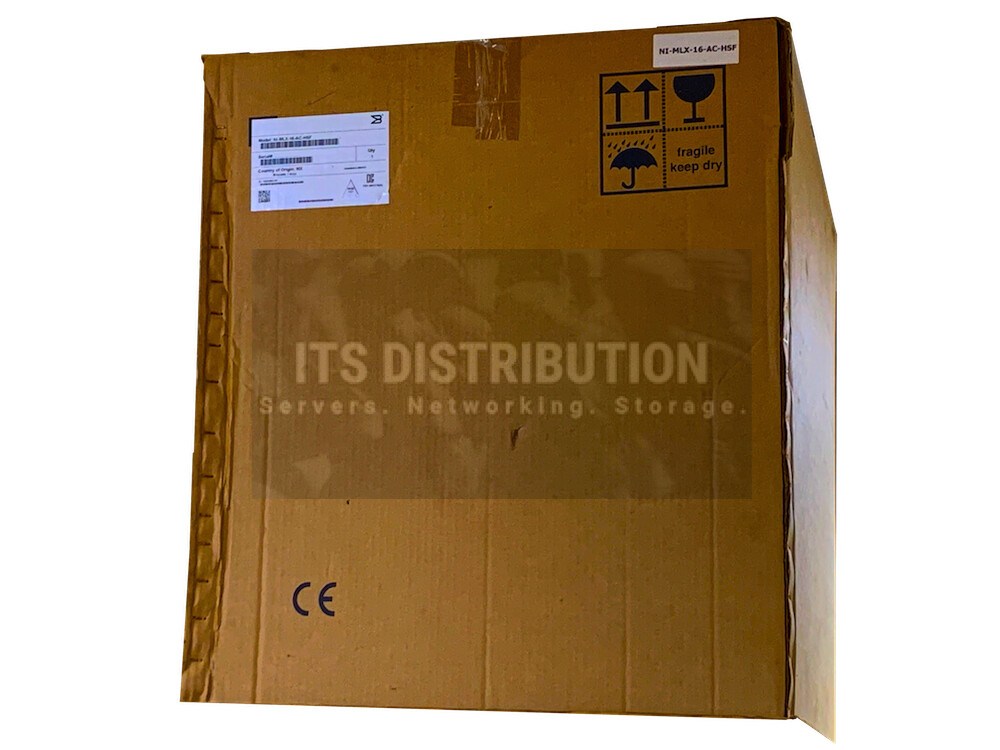 NI-MLX-16-AC-HSF I Brocade NetIron MLX-16 Multi-Service IP/MPLS Router OPEN BOX
