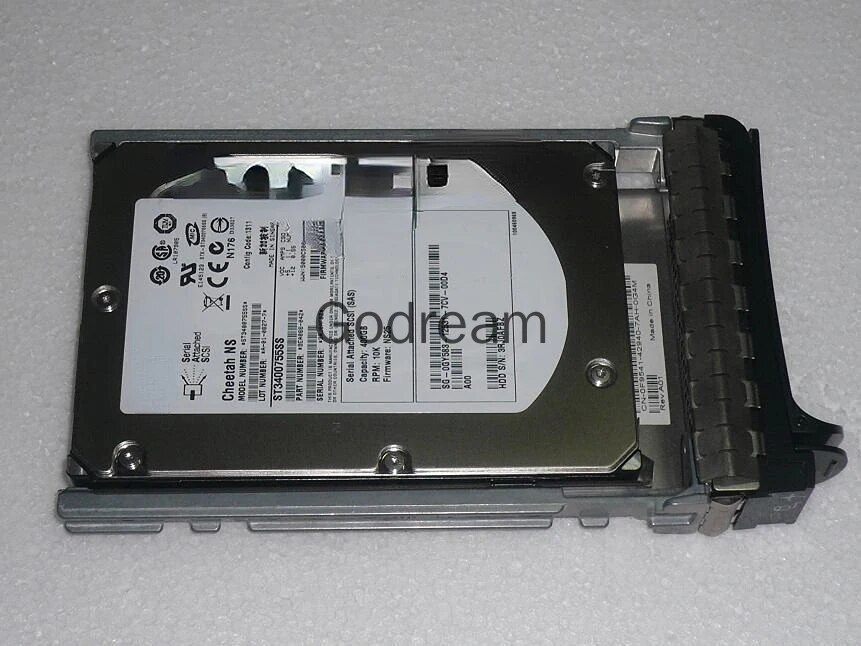For DELL 0GY583 0MM407 ST3400755SS 400G 10K 3.5 SAS hard disk MM407