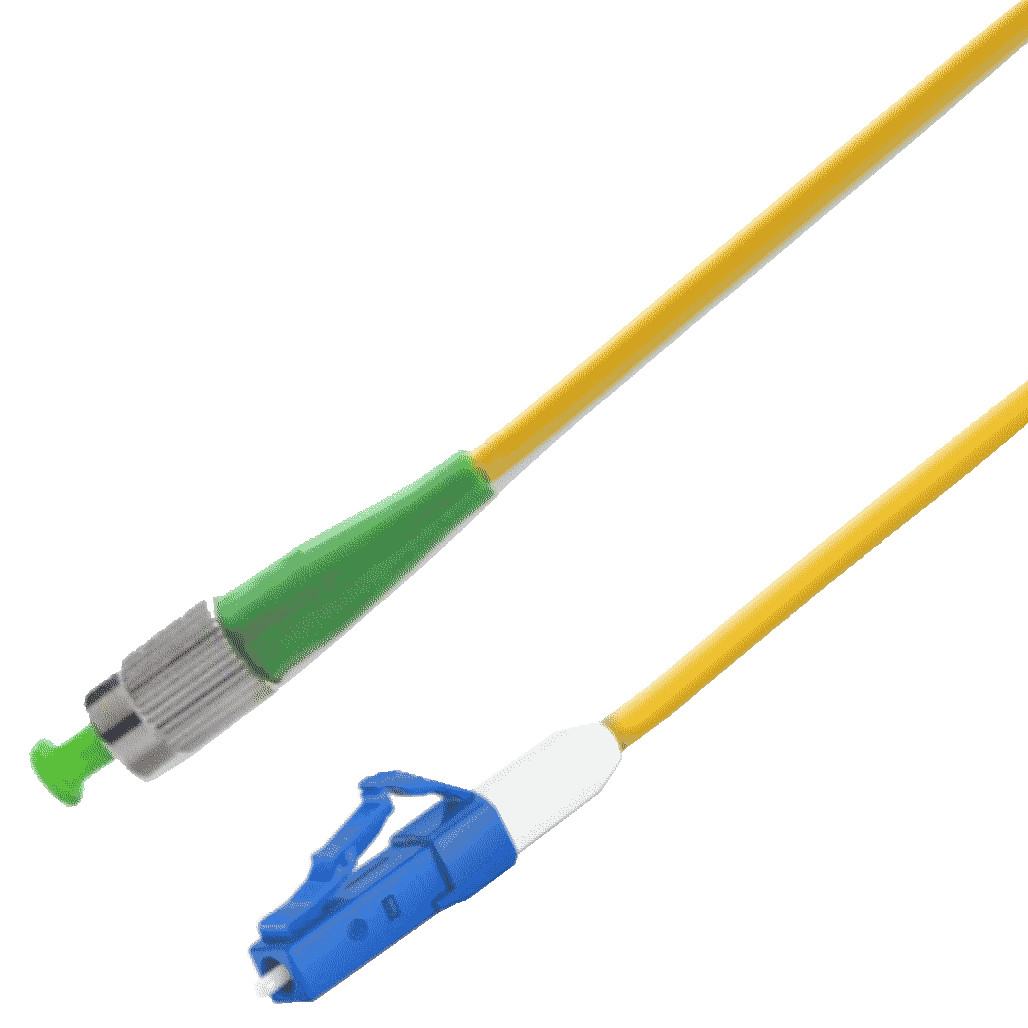 Wirewerks GPC-1PFCALCB005 FC/APC - LC/UPC Fiber Optic Jumper