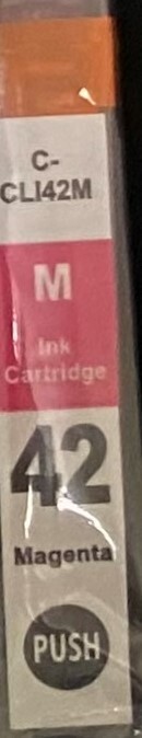 CLI-42M Magenta Inkjet Cartridge 