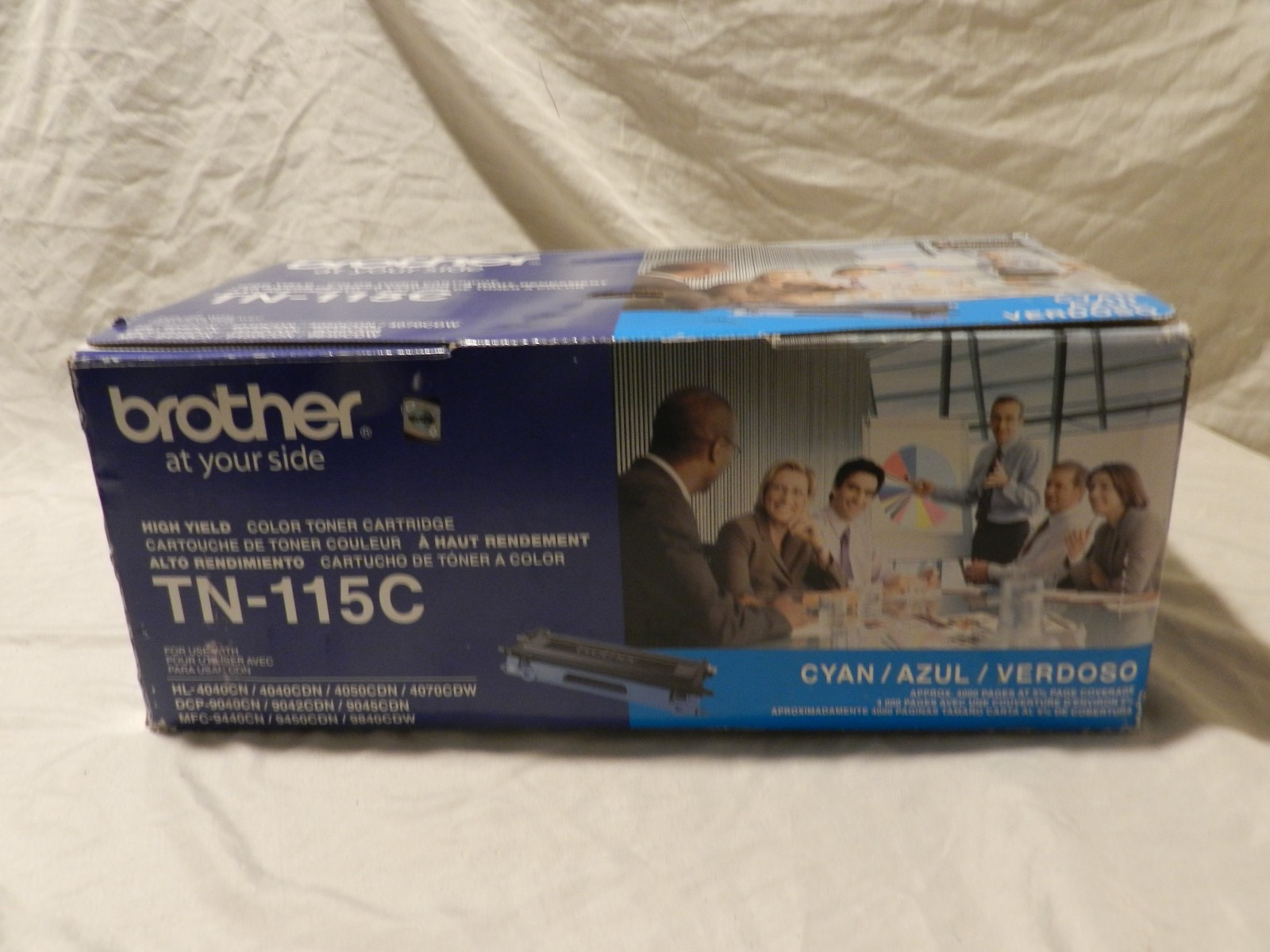 Genuine Brother TN-115C Cyan Toner Cartridge NEW OEM SEALED BOX