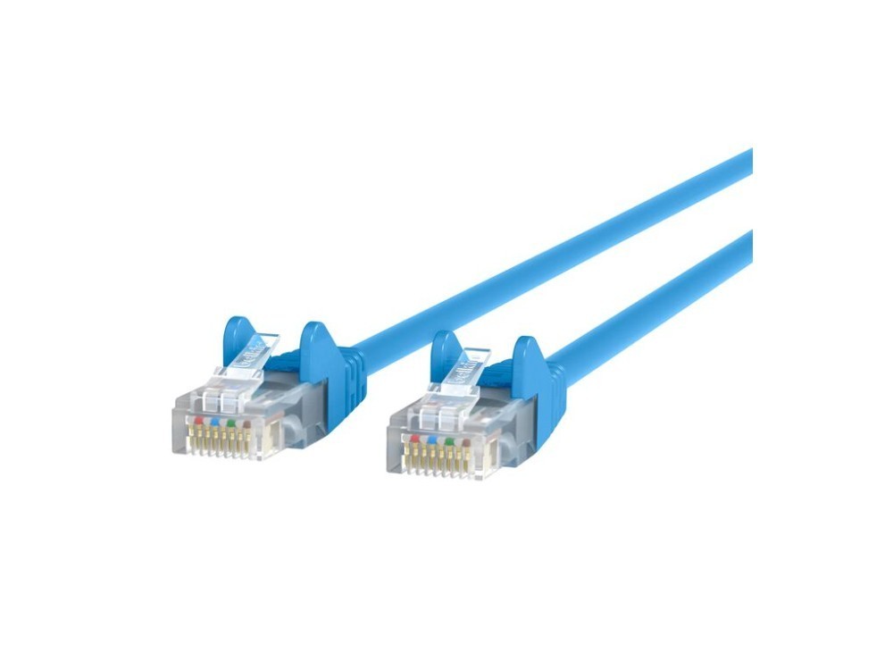 Belkin Patch Cord RJ-45 M/M 25 feet Length Blue- A3L791B25-BLU-S