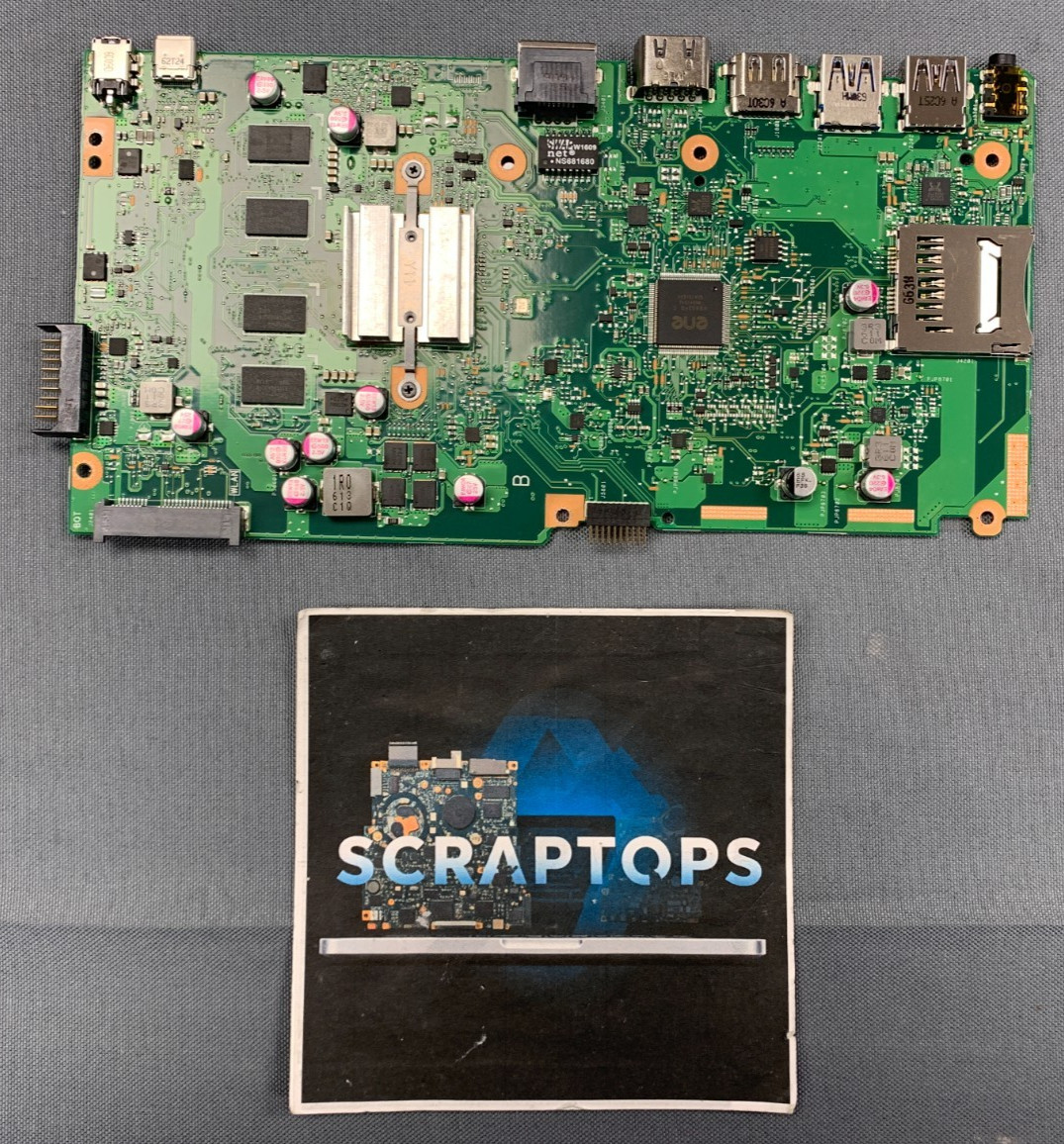 ASUS X504S X540SA Laptop Motherboard 60NB0B30-MB2200 Pentium N3710 4GB #1210233