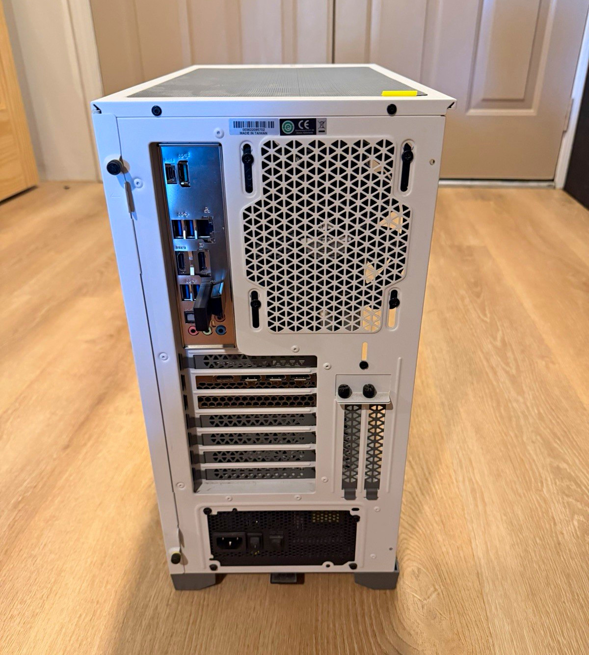 Custom/Whitebox Custom Built Gaming Tower Desktop PC, GeForce GPU, White/Black