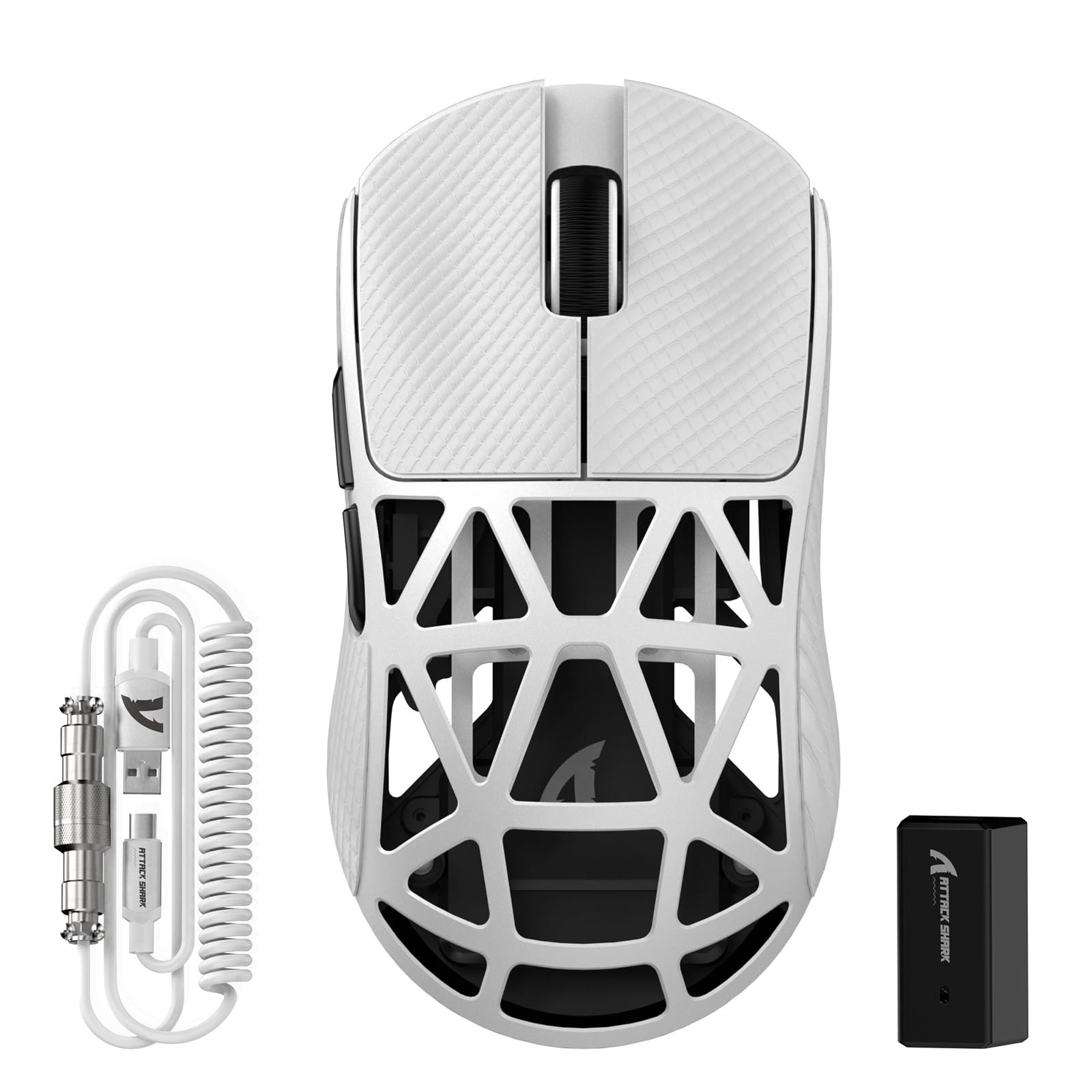 ATTACK SHARK R2PRO Mouse White