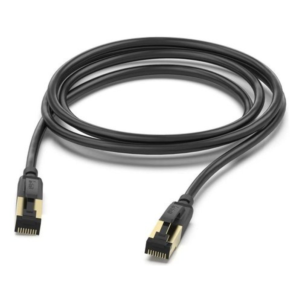 Hama 8 S/FTP Patch Cable Network Cable Black 3m