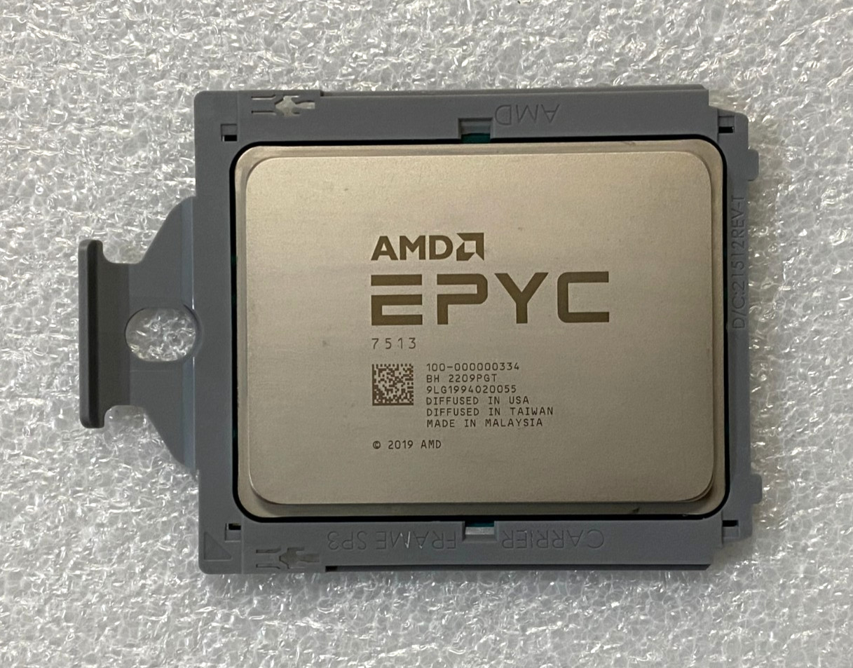 AMD EPYC Milan 7513 2.6GHz 100-000000334 Socket SP3 32-Core Processor *UNLOCKED*