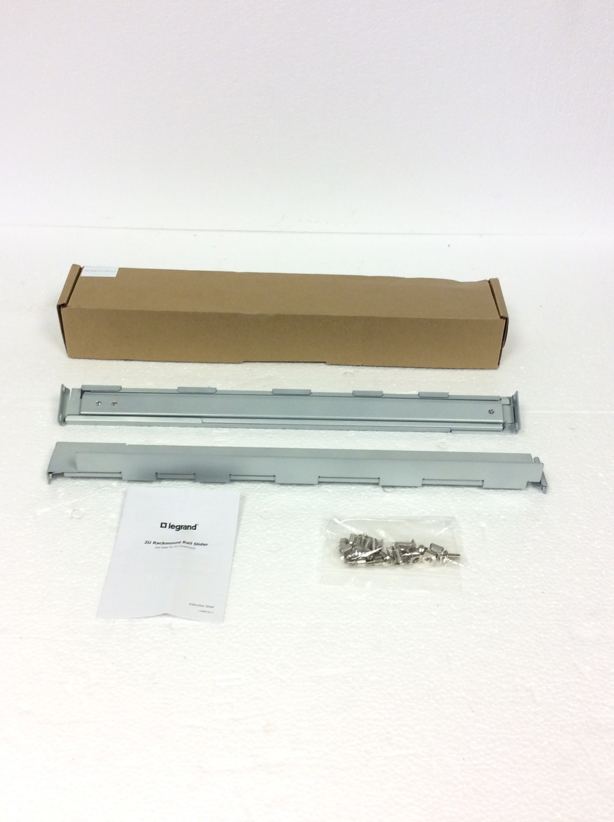 NEW Legrand 2U Rackmount Rail Slider Kit L & R 1100MM,  QTY