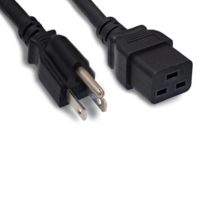 15' Power Cord for HP HPE AC Power Supply JD218A#ABA JD219A#ABA Replace Cable