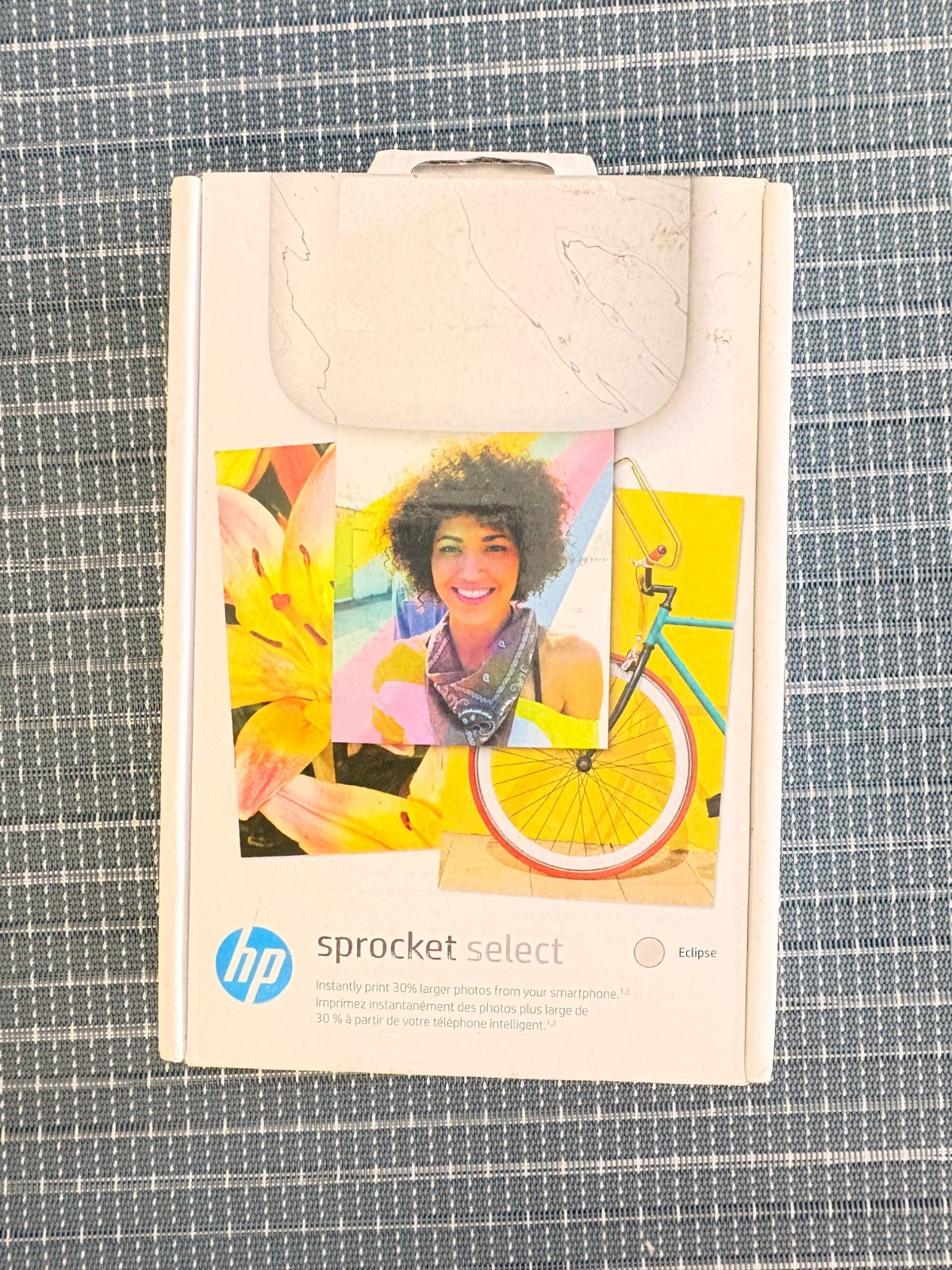 HP Sprocket Select Portable Printer 2.3x3.4" Eclipse Instant Photo Printer NEW