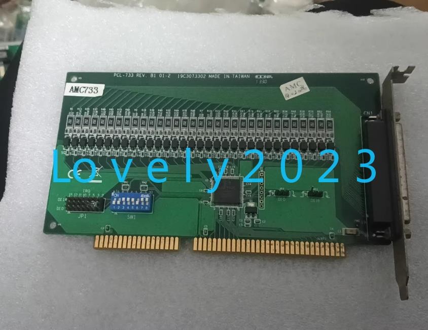 1pc used Advantech PCL-733 REV.B1 01-2 Acquisition Card