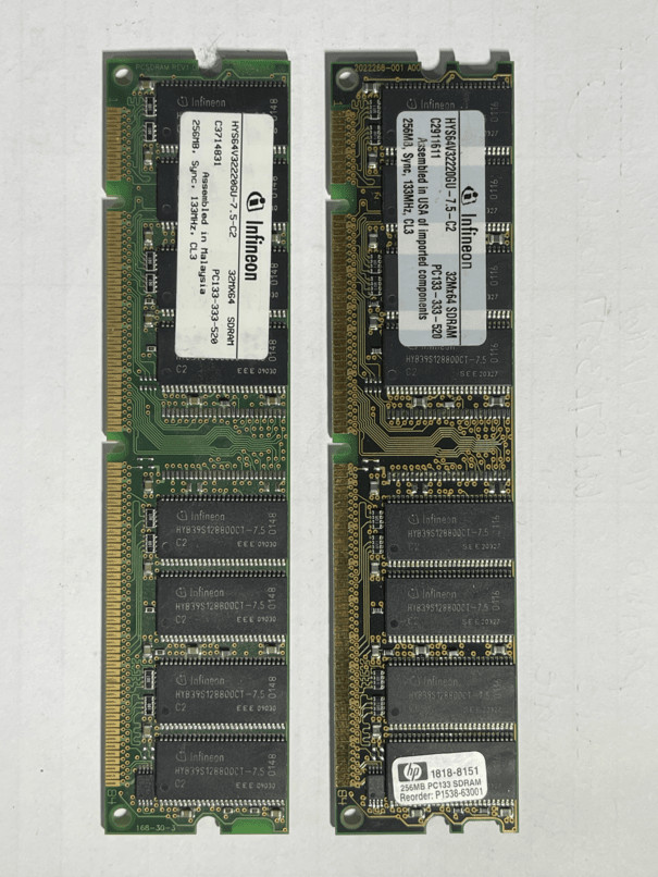 VARIOUS RAM Chips for PC and Laptop -  Different Speeds and Sizes LOT - Bulk