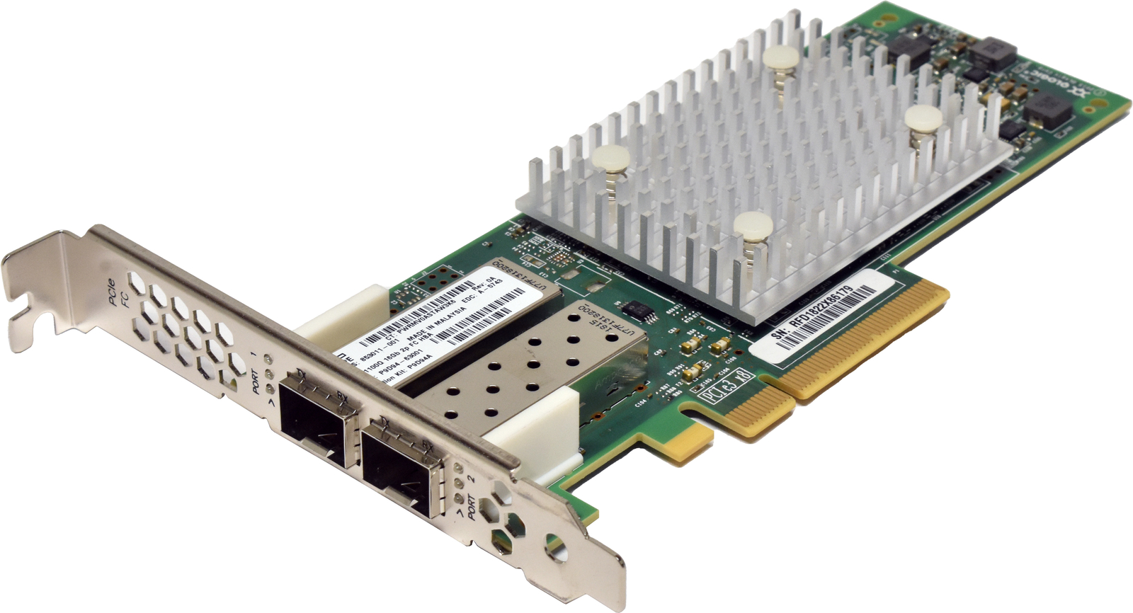 HP QLE2692-HP SN1100Q Dual Port 16Gb FC HBA 853011-001 for DL G9 G10 FP