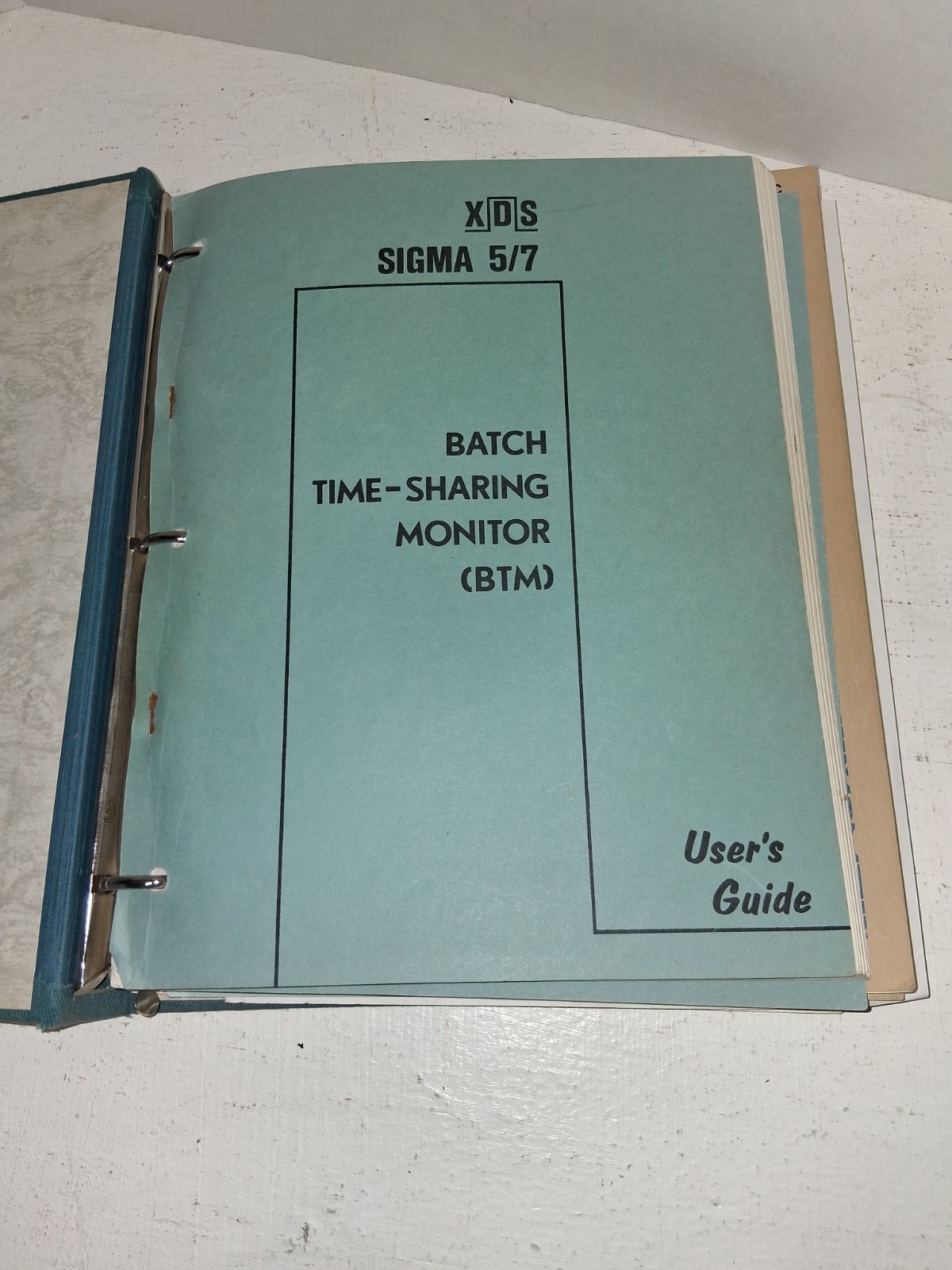 Vintage Xerox XDS Sigma Mainframe Manuals + Univ Wyoming Archive 1970s CP-V