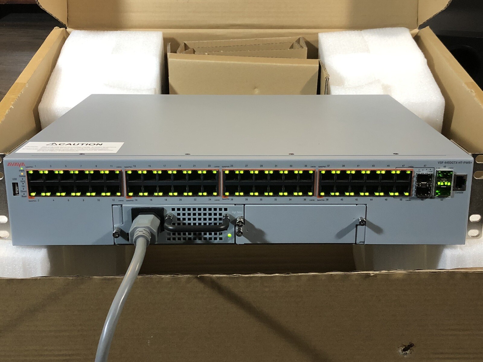 AVAYA VSP 4450GSX PWR + VIRTUAL SERVICES PLATFORM