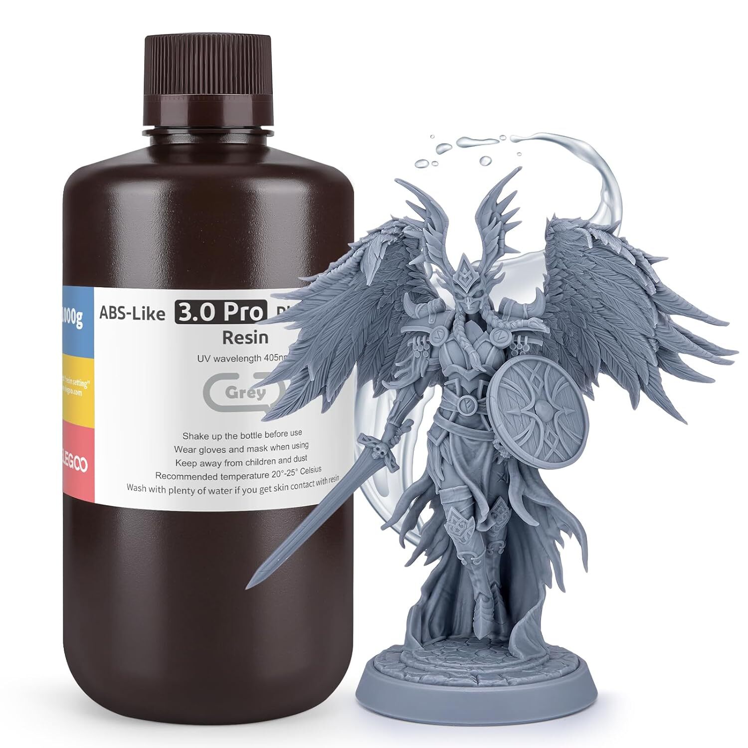 ELEGOO ABS-Like 3.0 Pro Resin – Tough. Precise & Fast Curing for 3D Printing