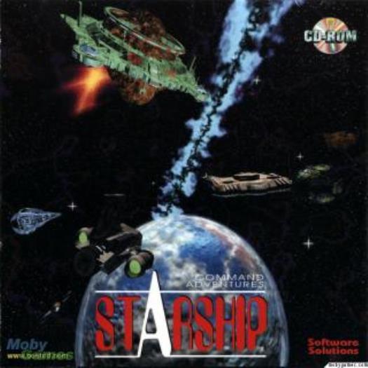 Command Adventures: Starship PC CD galactic alien space ship combat war game