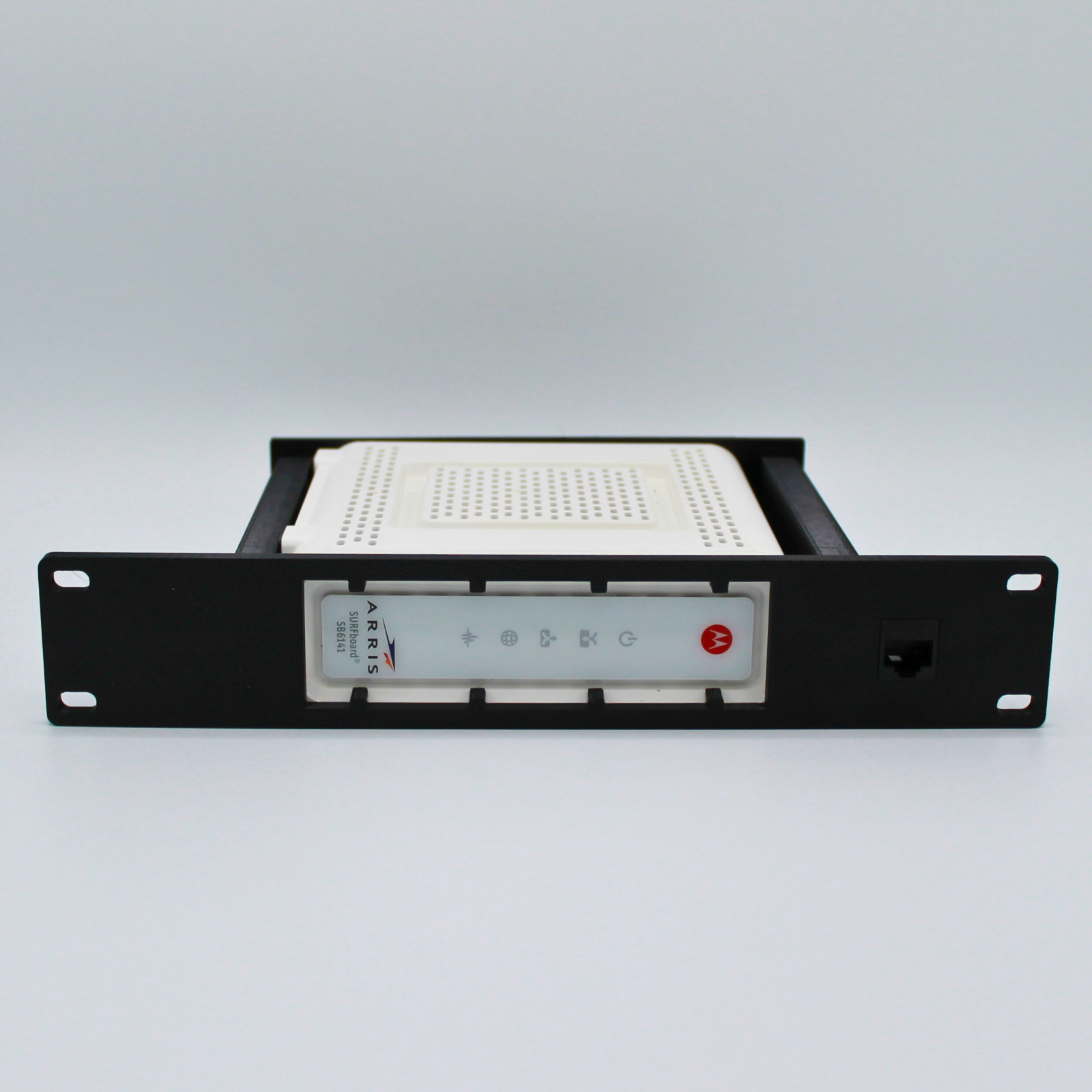 10" Arris Surfboard Modem Mini Rack Mount - SB8200 / SB6141 /SB6190 Models