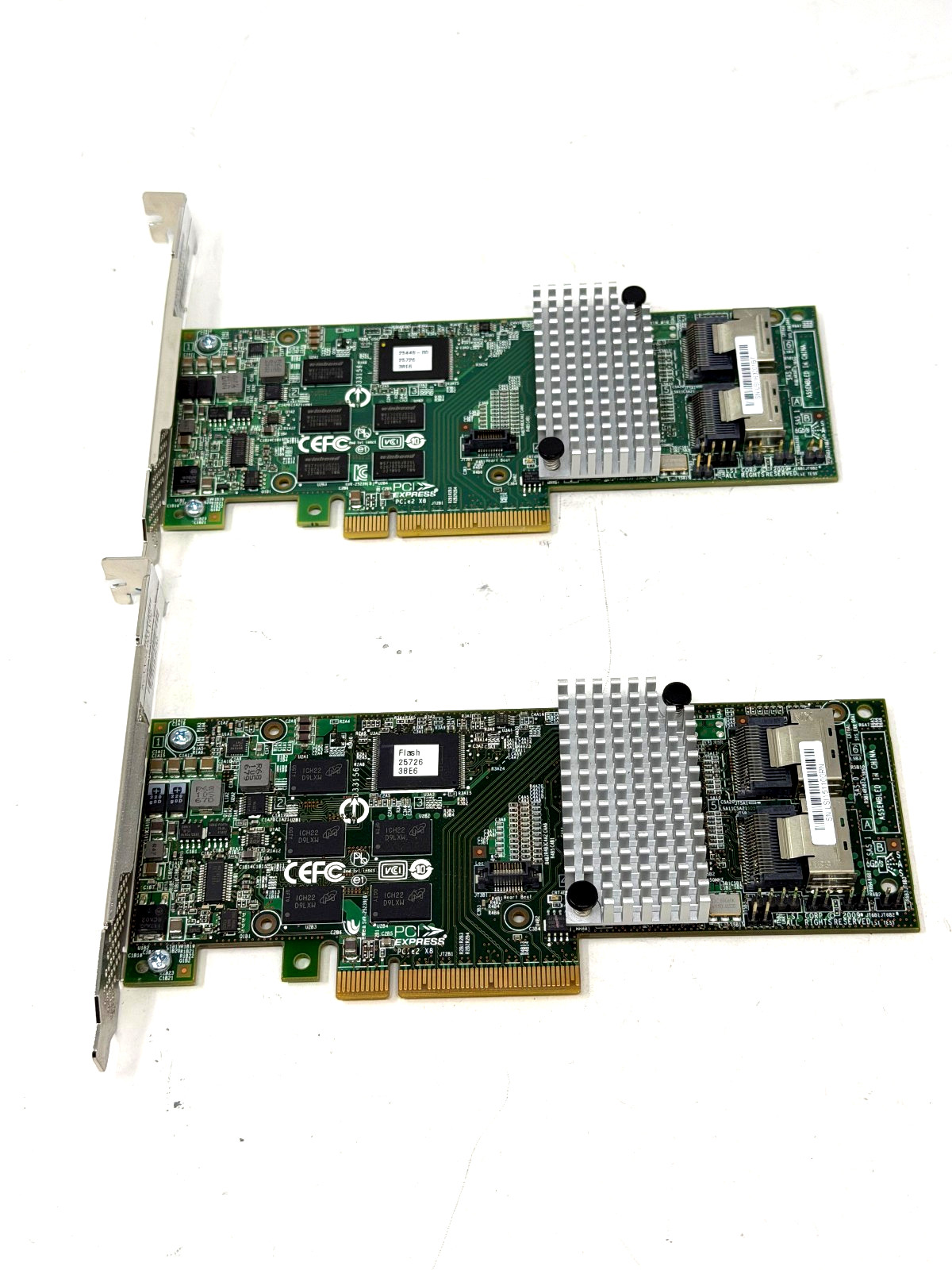 *LOT OF 2* Cisco Full Height Raid Controller R2XX-PL003 V02 74-7119-02 SA9261-8I