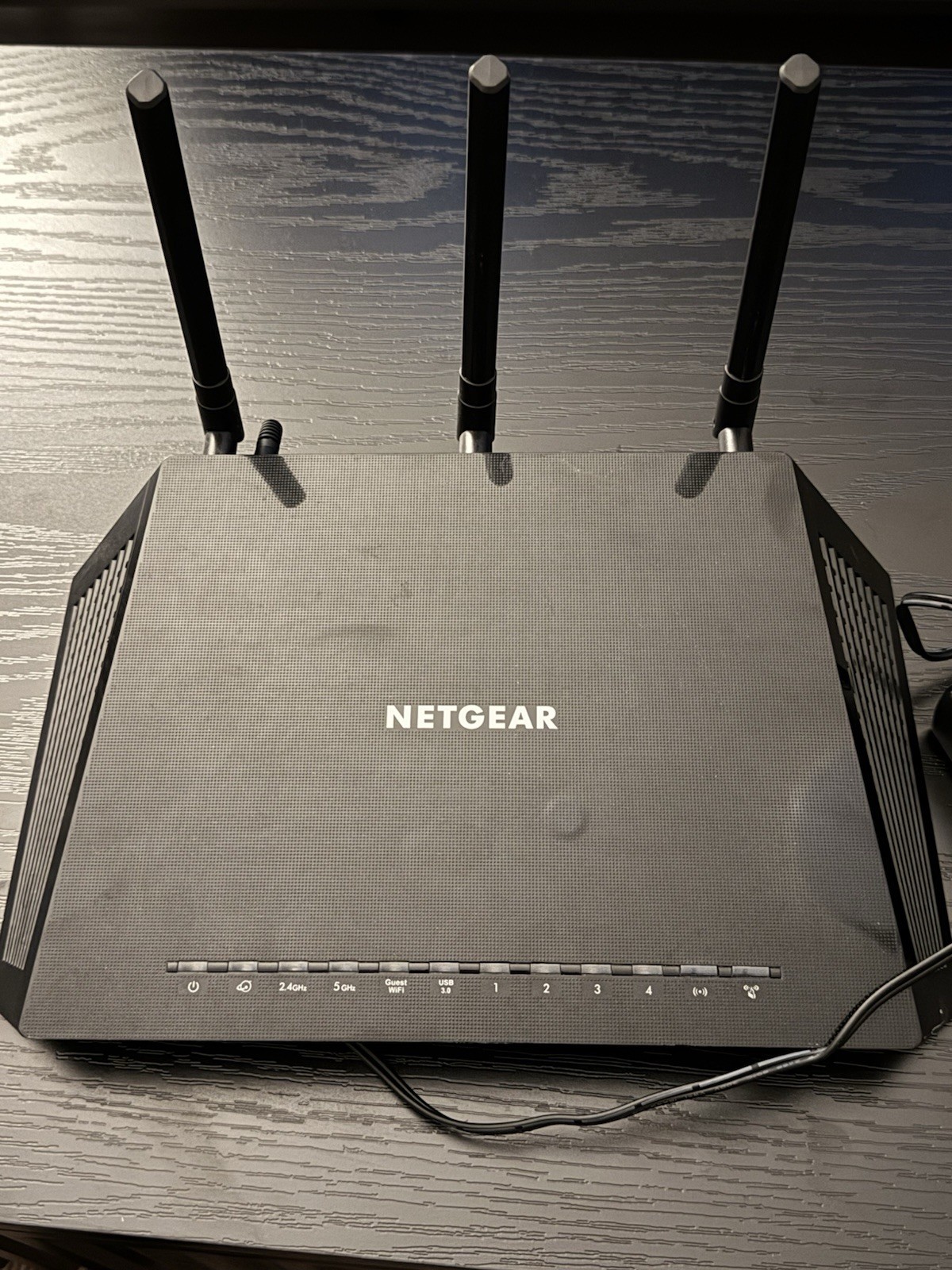NETGEAR Nighthawk AC1750 WiFi Router R6700v3 Original Box & Power Adapt. Tested