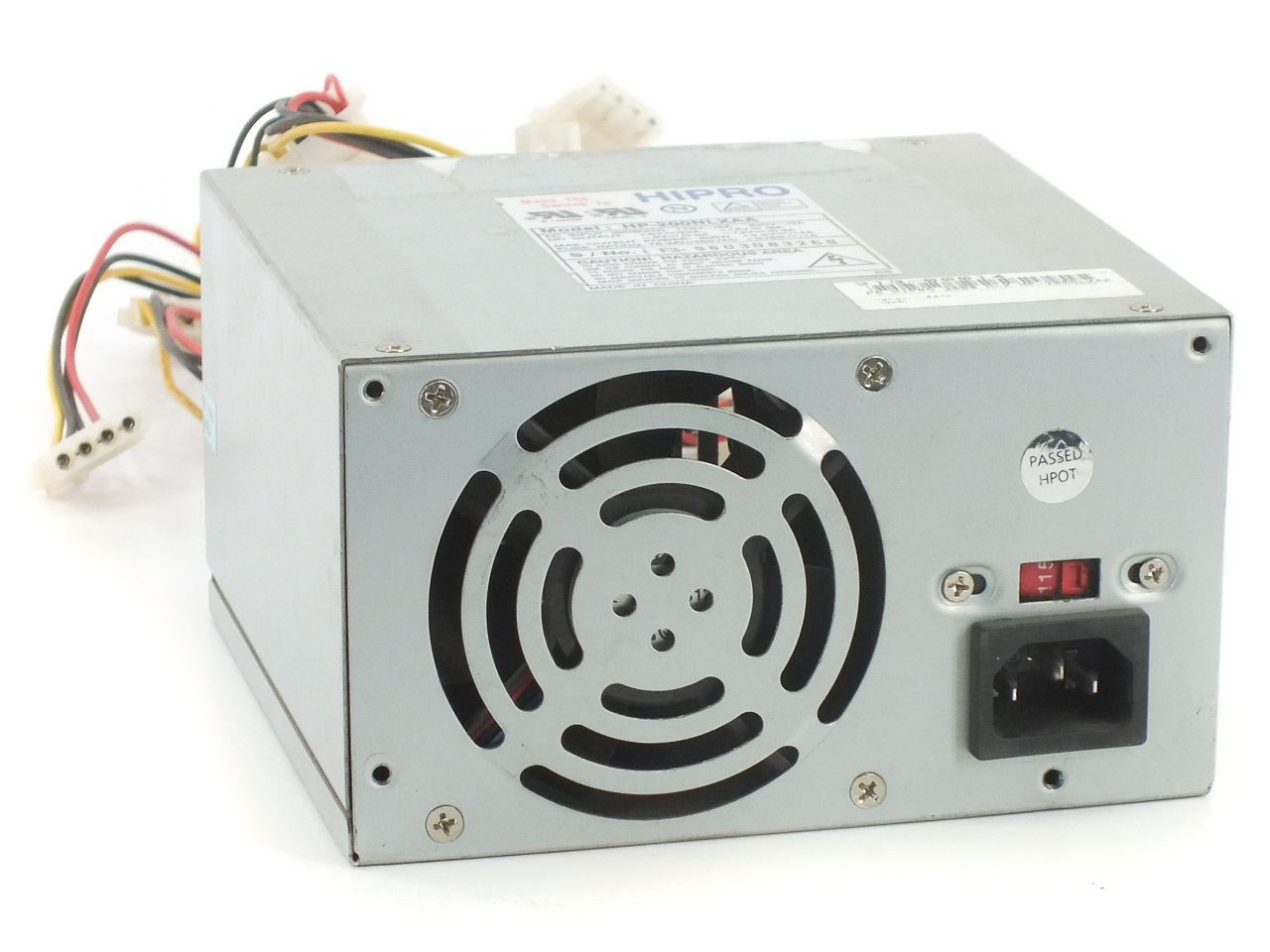 Hipro HP-200NLXAA 200W ATX Desktop Computer Power Supply 115V 230V