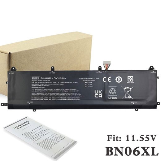 BN06XL HSTNN-IB9A 6000mAh Battery For HP Spectre X360 15-EB000 15T-EB000 Series