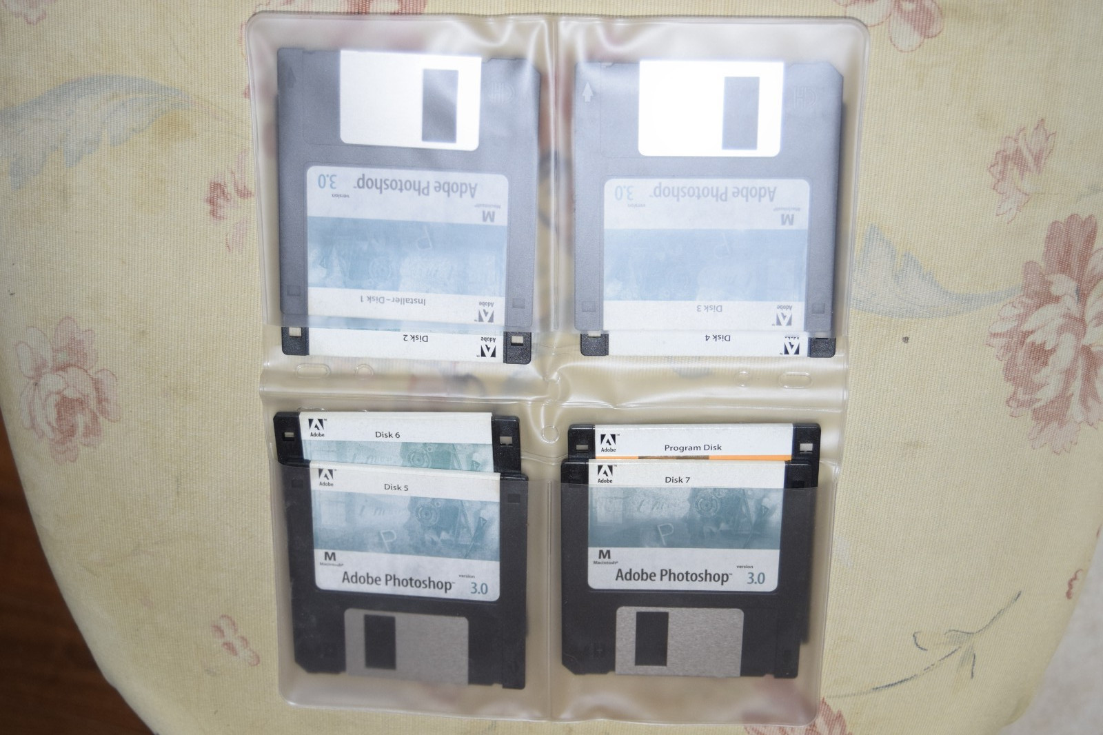 Vintage 1995 Adobe Photoshop 3.0 for Mac & Power Macintosh Floppy