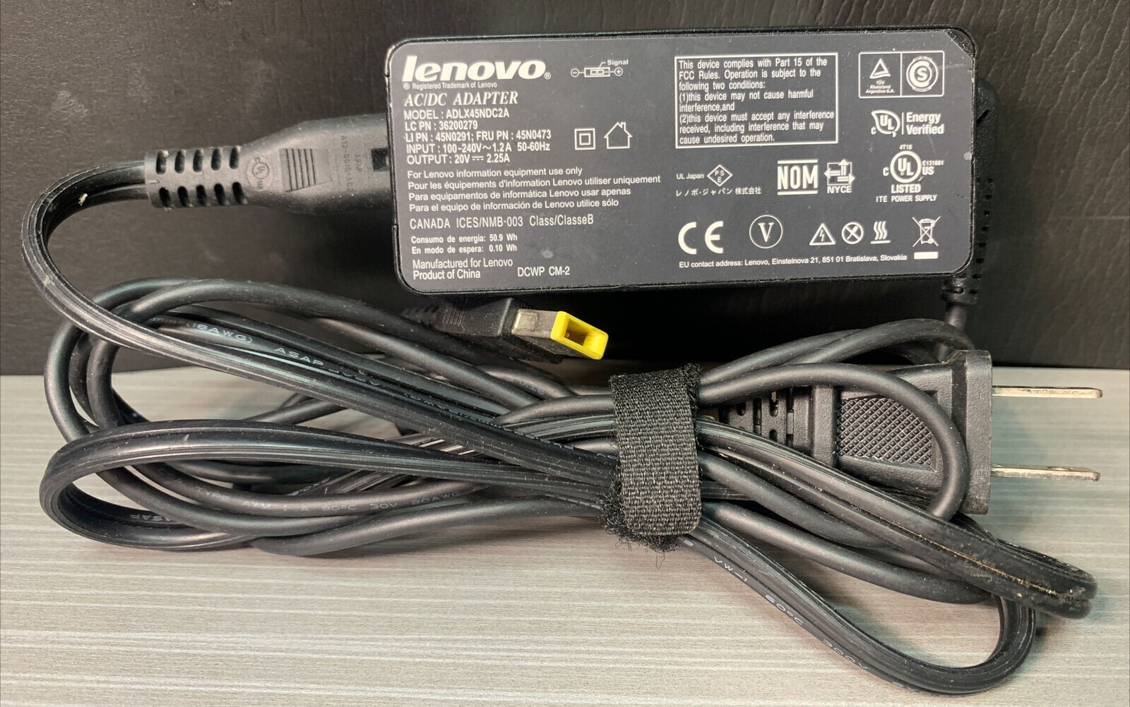 Lenovo 45W AC Adapter for ThinkPad