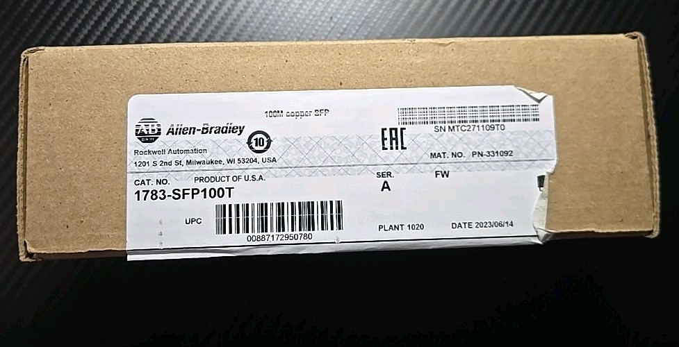 Allen-Bradley 1783-SFP100T  100M COPPER SFP