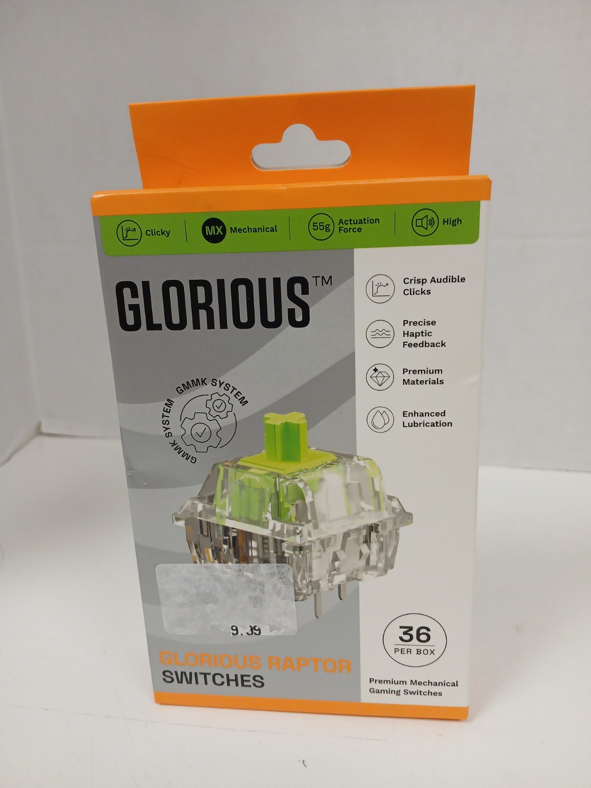 Glorious Raptor Clicky Switches, 33 Count