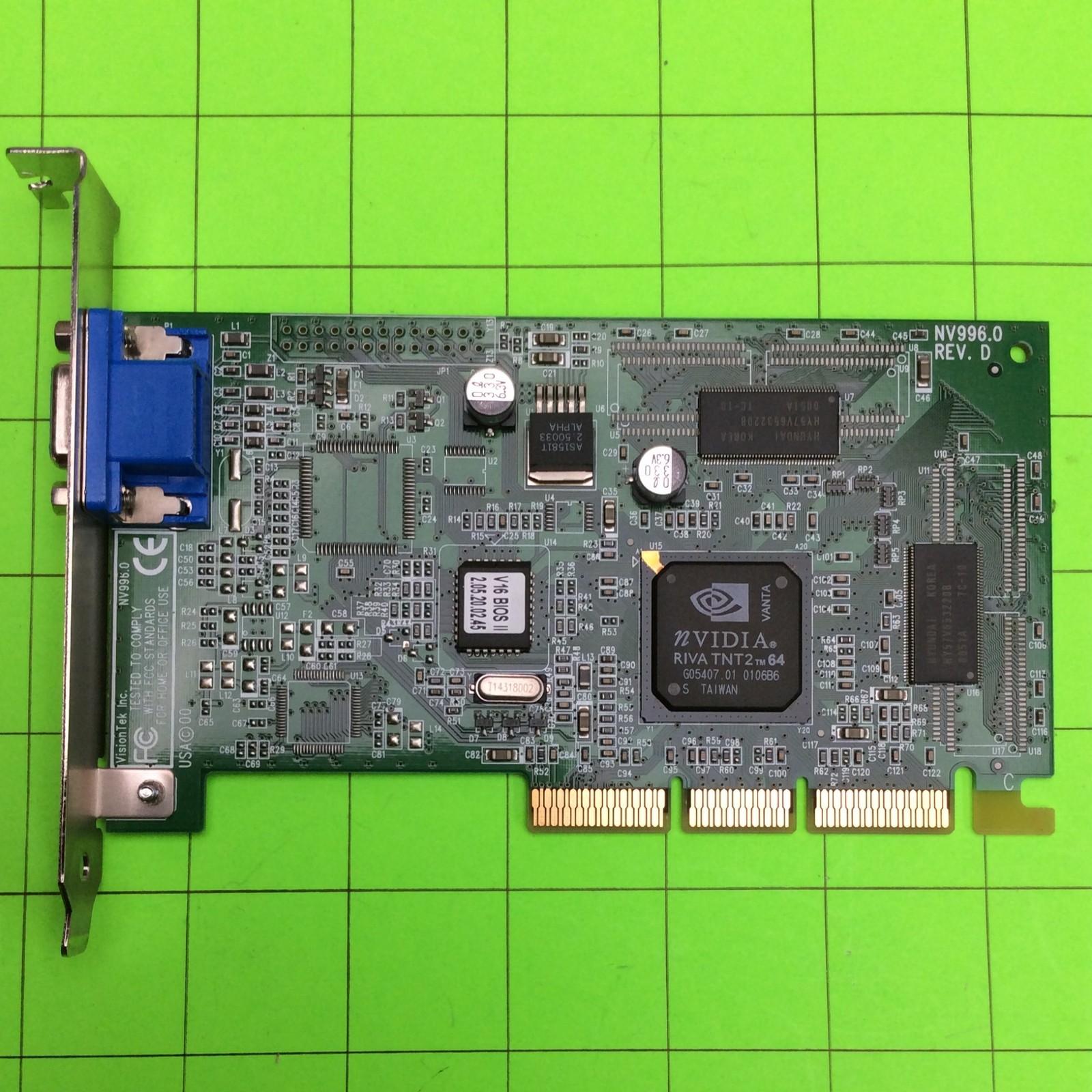 Gateway Performance 1400 Desktop Computer Video Graphics Card Board NV996.0