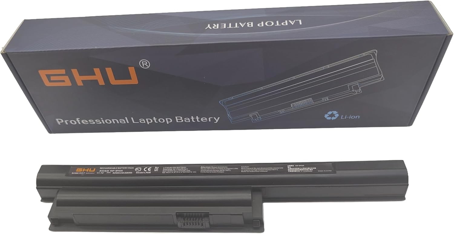 New Battery 58 WH Replacement for VGP BPS26 VGP BPS26A VGP BPL26 Compatible