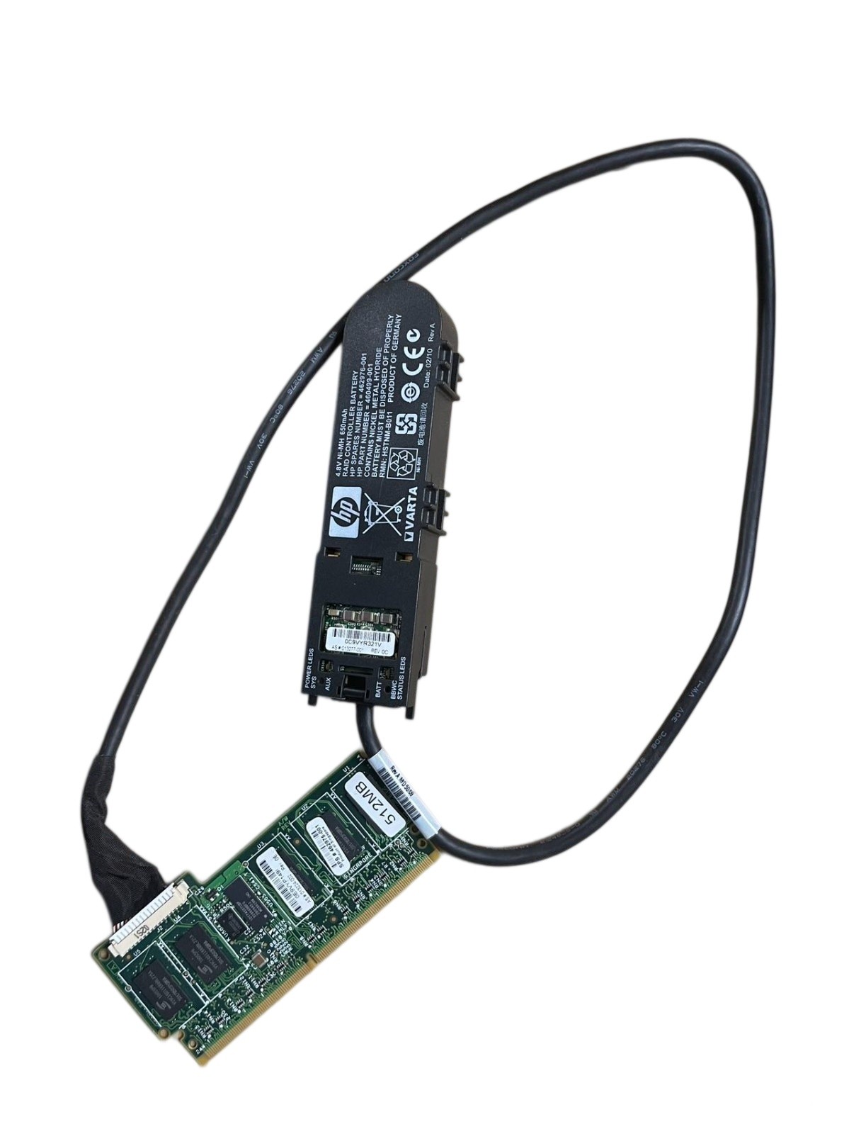 HP 512MB P-Series BBWC Smart Array Battery Cache Module 462967-B21 462975-001