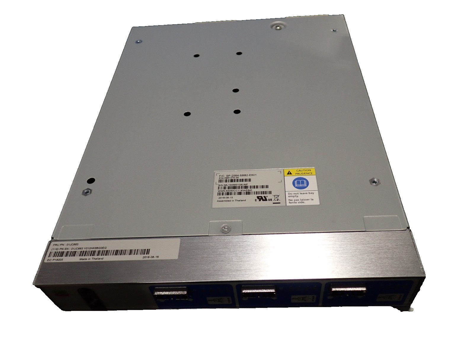IBM 01JC683 SAS High-Performance Enterprise Server Storage Controller Module