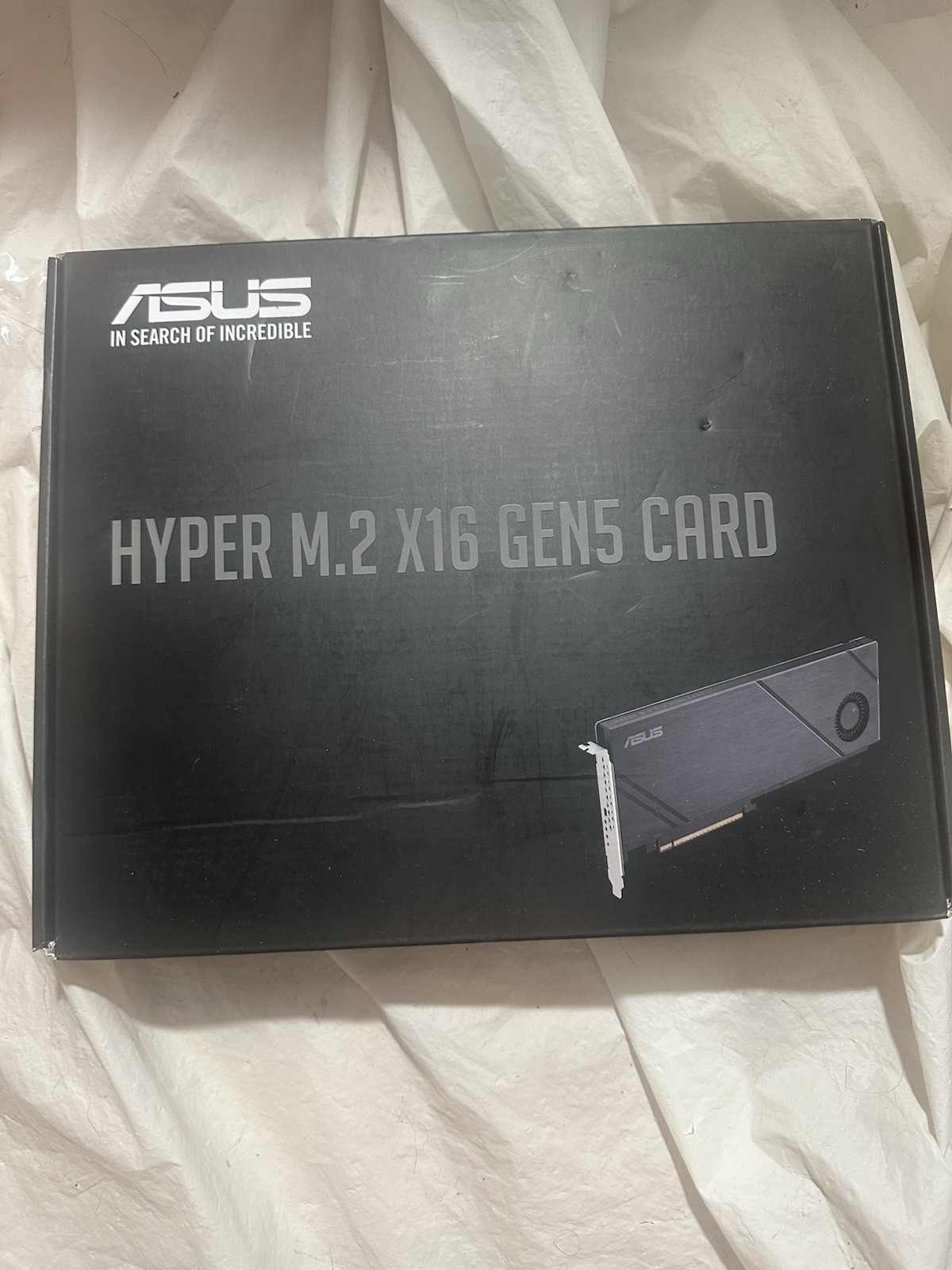 ASUS M.2 X16 GEN5 CARD - NEW FACTORY SEALED B0