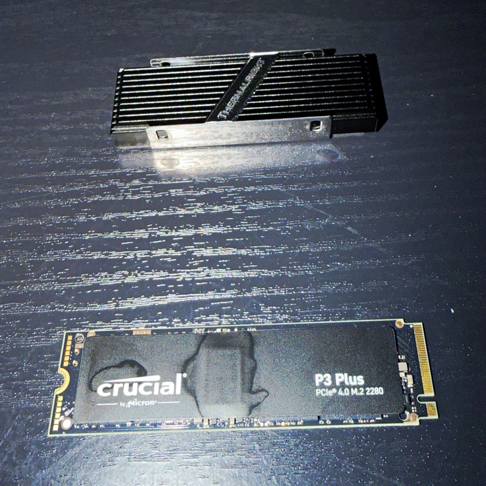 Crucial P3 Plus 4TB M.2 2280 PCIe 4.0 NVMe Internal SSD CT4000P3PSSD8