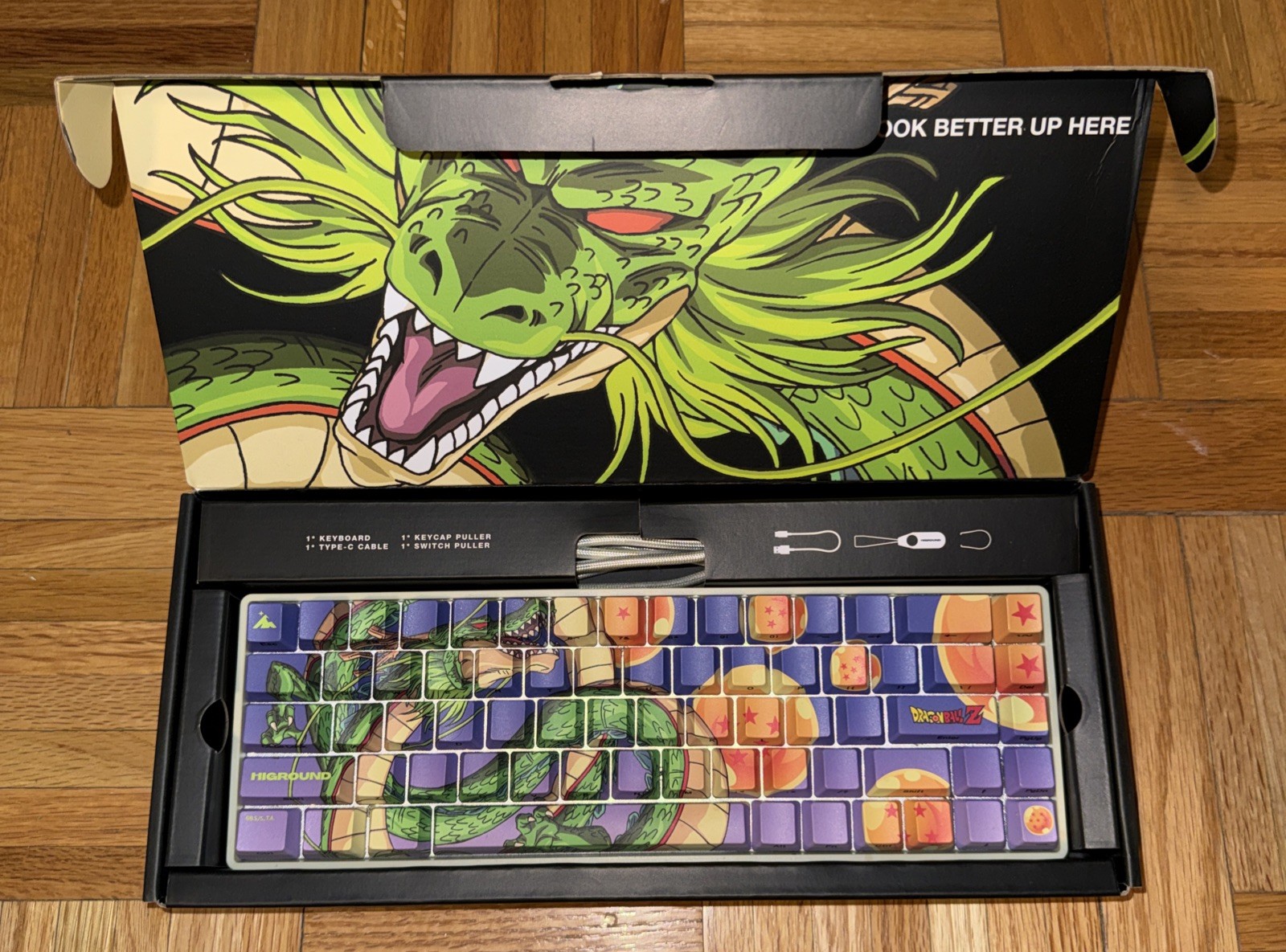 Higround x DBZ Shenron Base 65 Keyboard