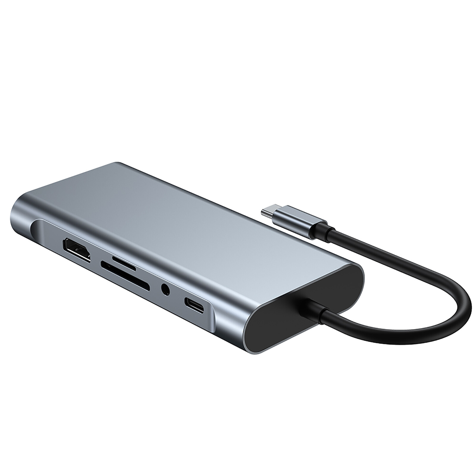CAMVATE USB-C Hub Splitter 11 in 1 w/ HDMI RJ45 VGA PD USB 3.0 fr PC MAC Laptop